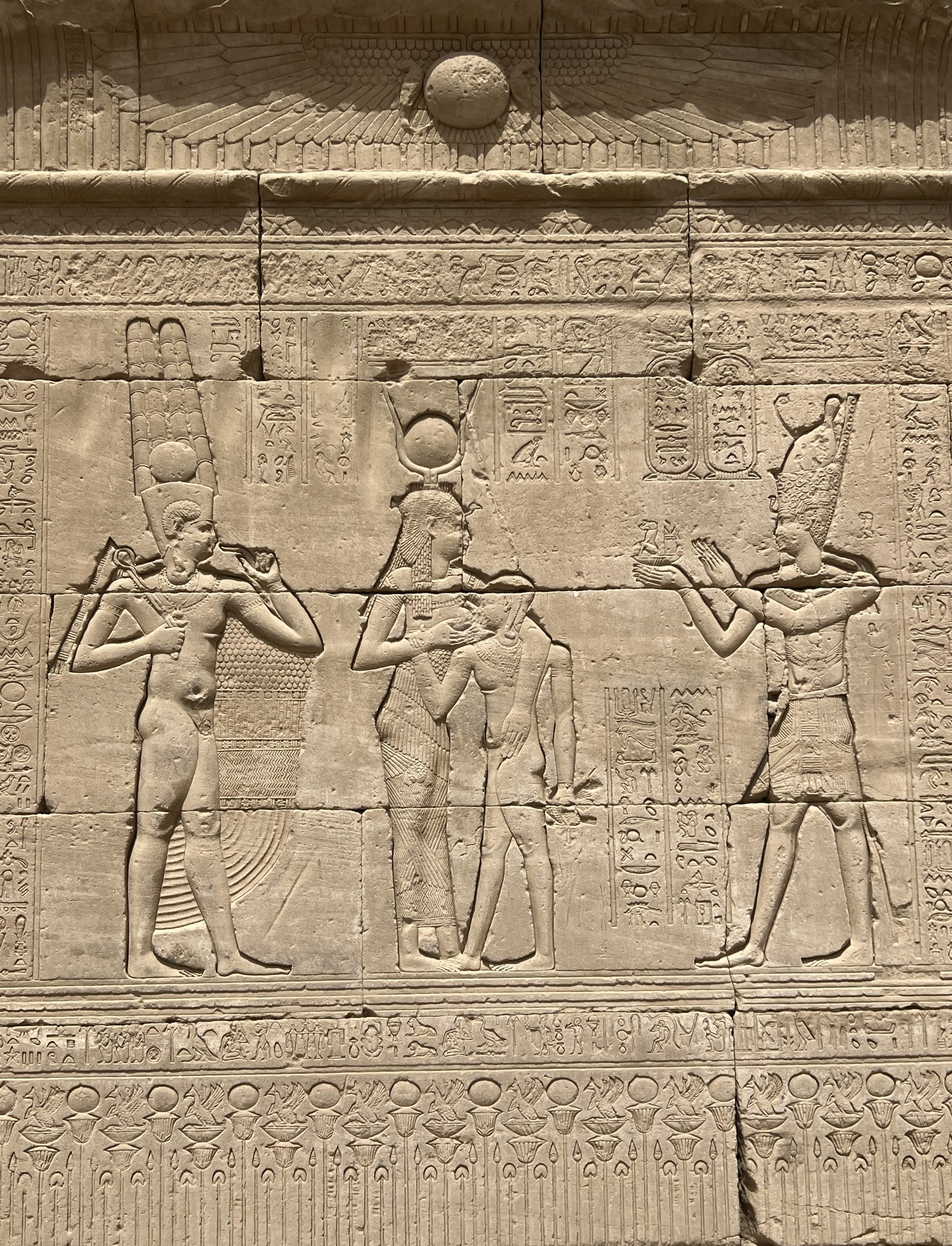 Isis Standing with Wings